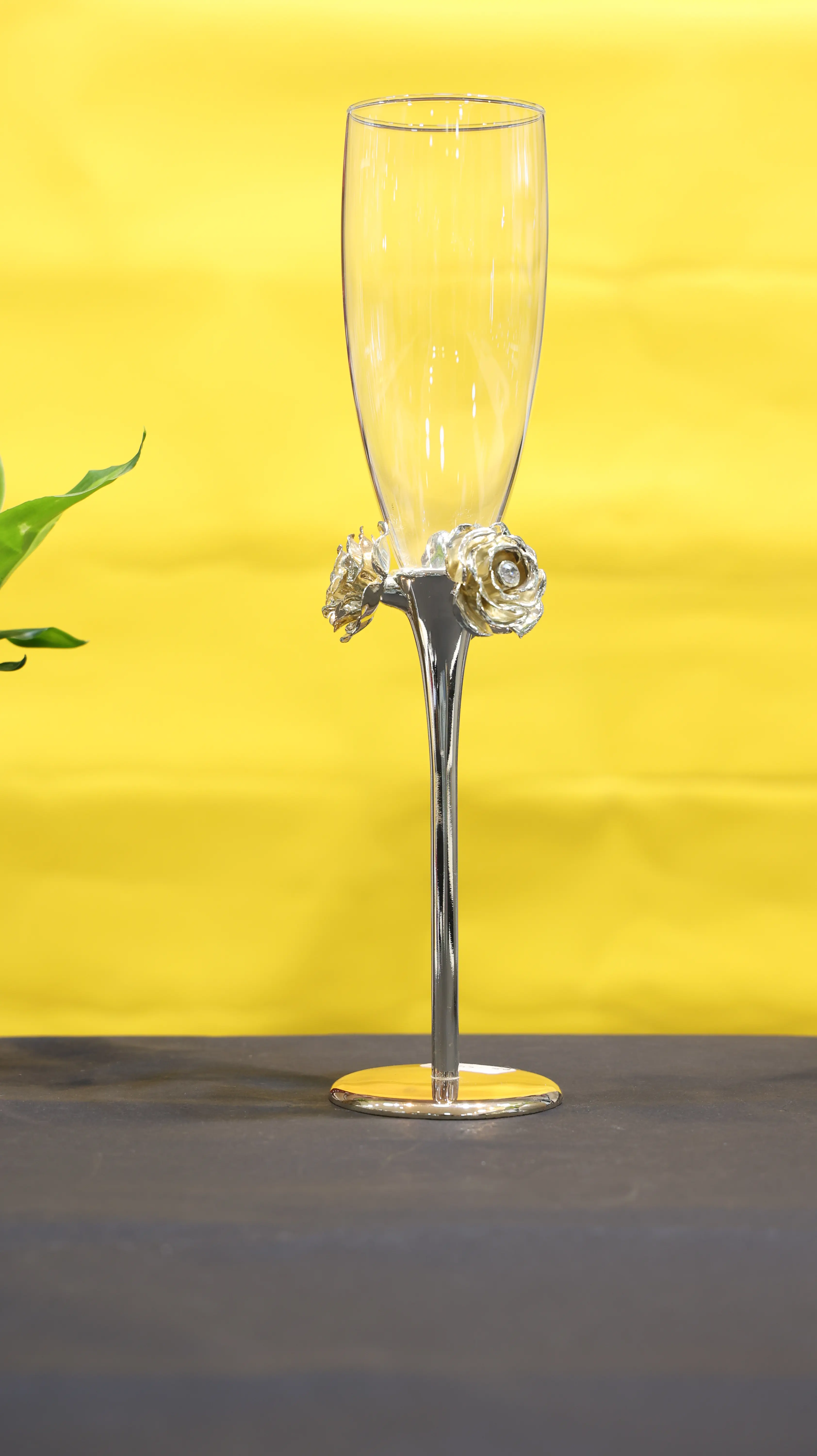  Filigree Silver Glass